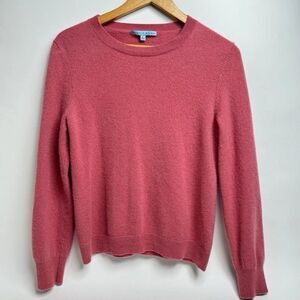 100% cashmere Antonio Melani coral pink sweater